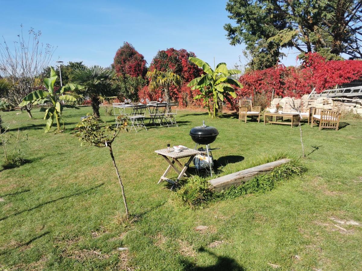 Jolie Villa Avec Piscine Dans Le St Emilionnais Sainte-Terre Eksteriør bilde