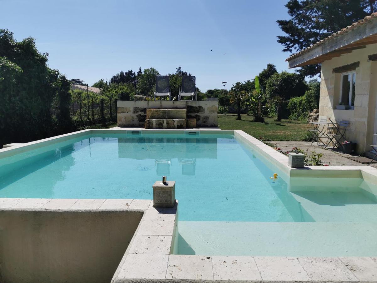 Jolie Villa Avec Piscine Dans Le St Emilionnais Sainte-Terre Eksteriør bilde