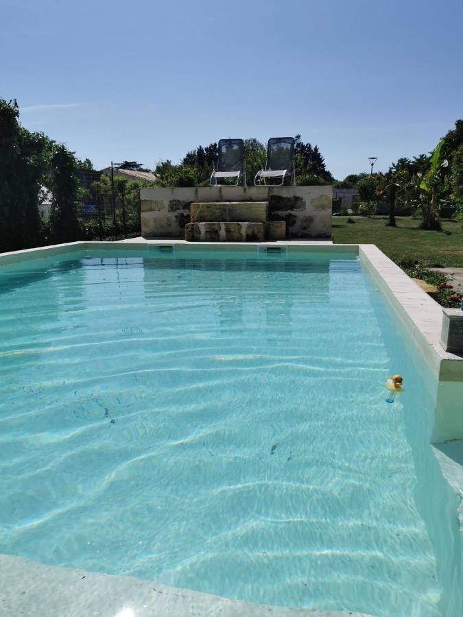 Jolie Villa Avec Piscine Dans Le St Emilionnais Sainte-Terre Eksteriør bilde