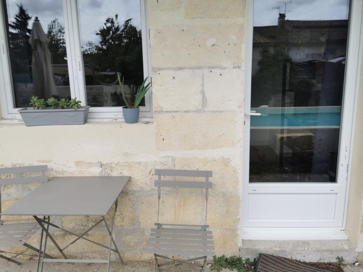 Jolie Villa Avec Piscine Dans Le St Emilionnais Sainte-Terre Eksteriør bilde