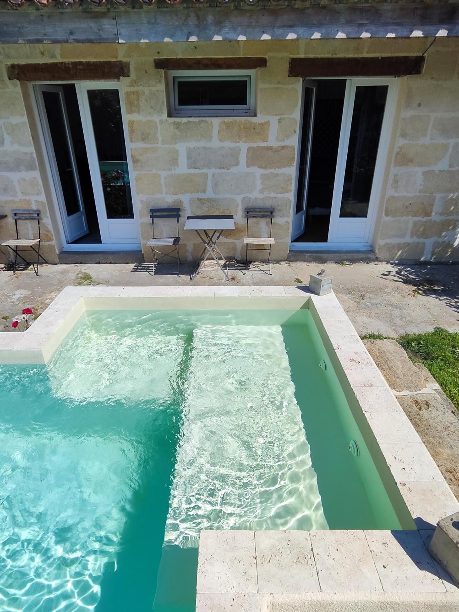 Jolie Villa Avec Piscine Dans Le St Emilionnais Sainte-Terre Eksteriør bilde